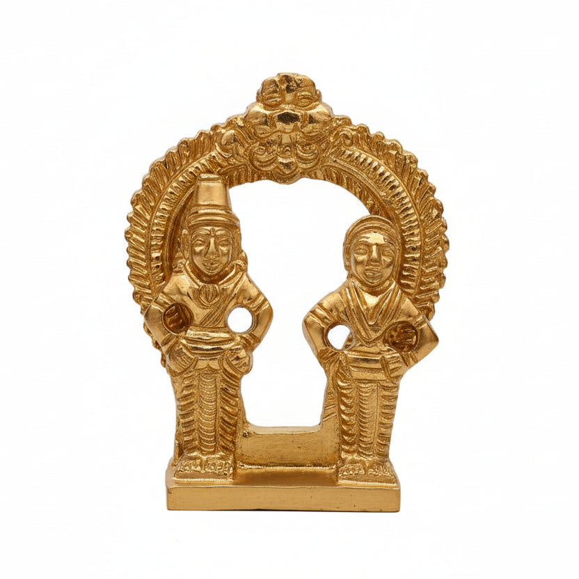 Vitthal Rakhumai Brass Murti