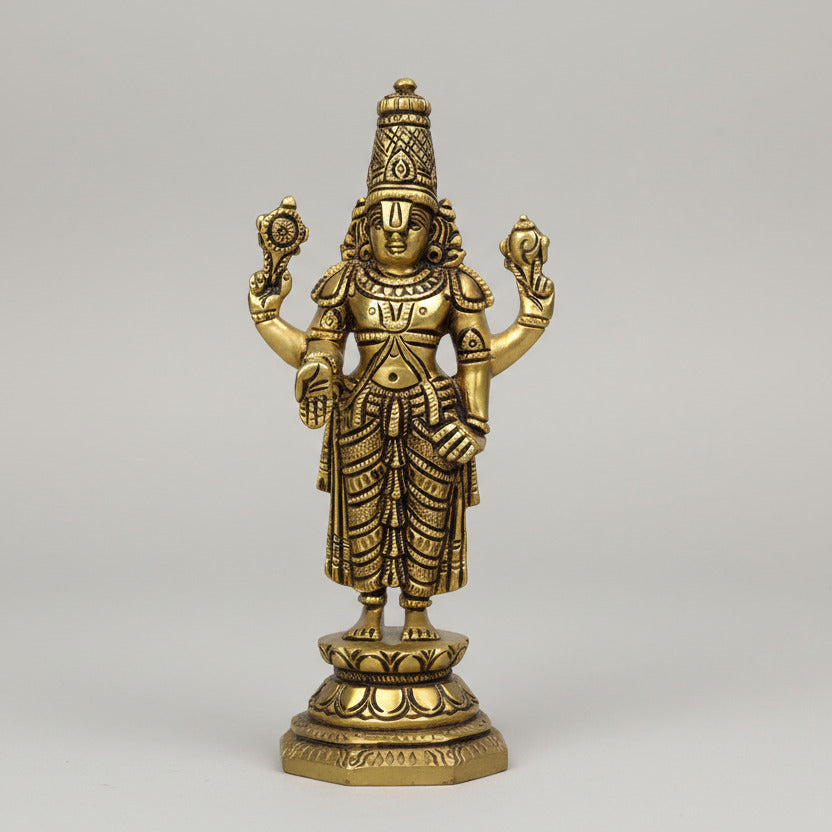 Brass Tirupati Balaji Idol