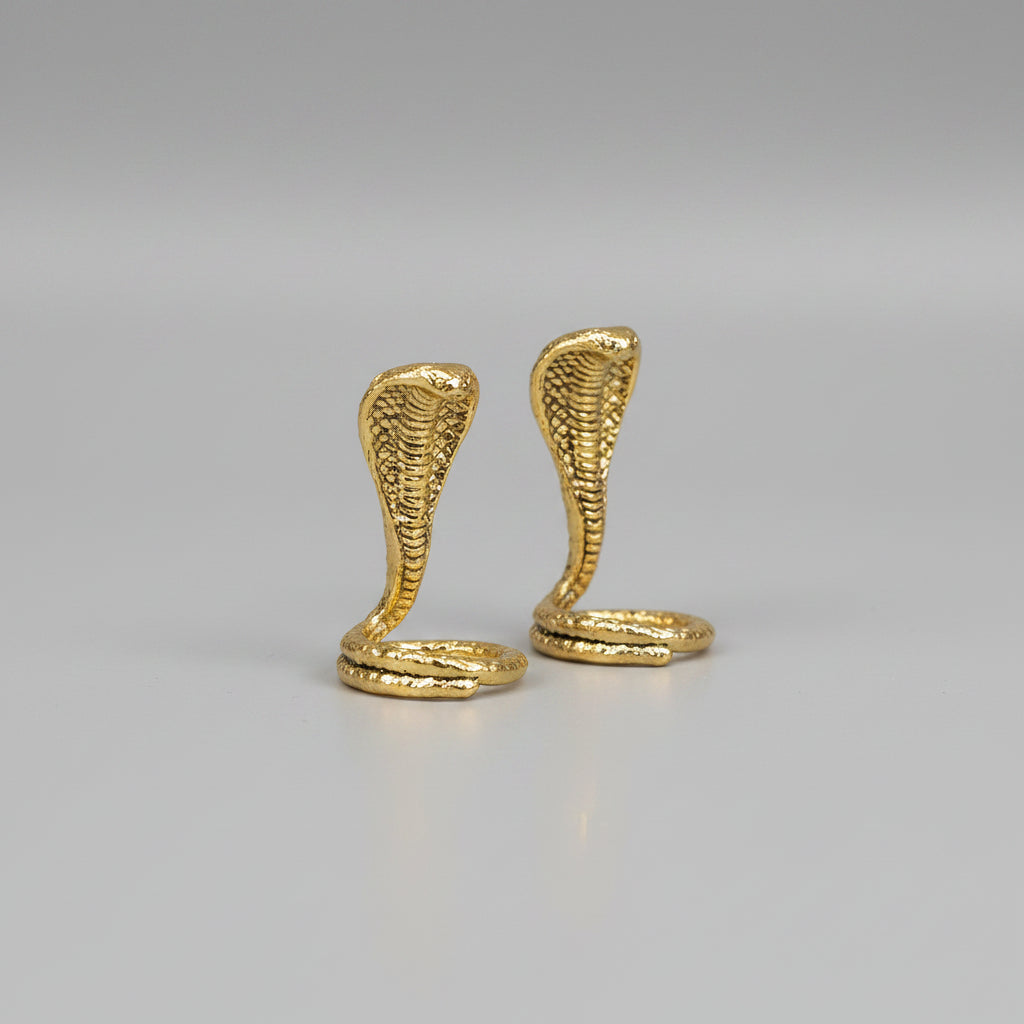 Ashtadhatu Naag Nagin Set (Pair of Snakes)-Small