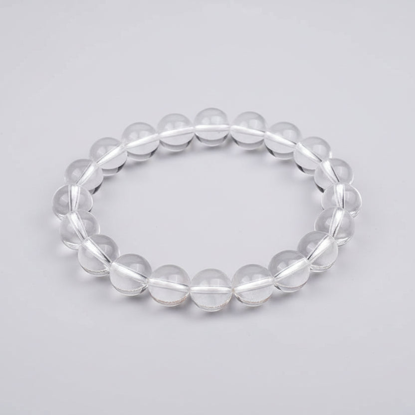 Round Sphatik Bracelet with Adjustable Thread-7 mm