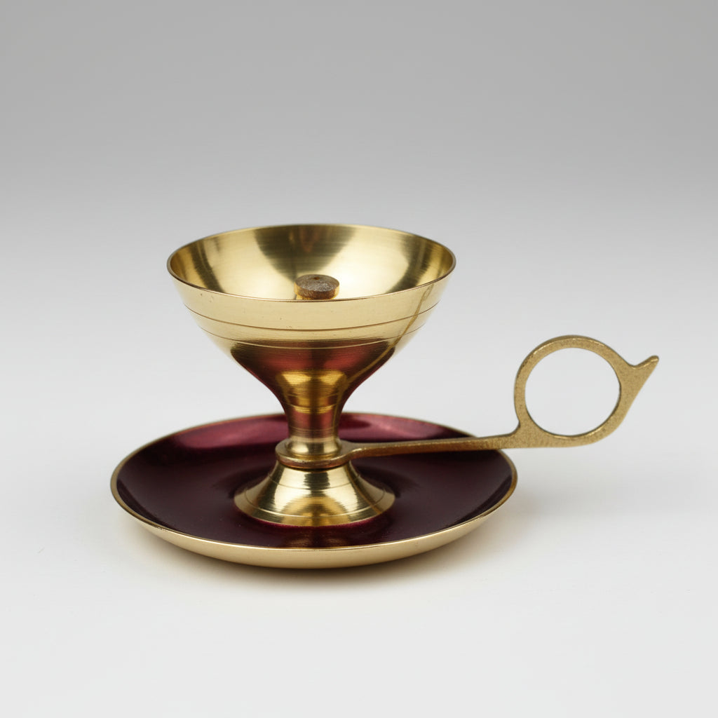 Brass Deep Aarti Diya-Large
