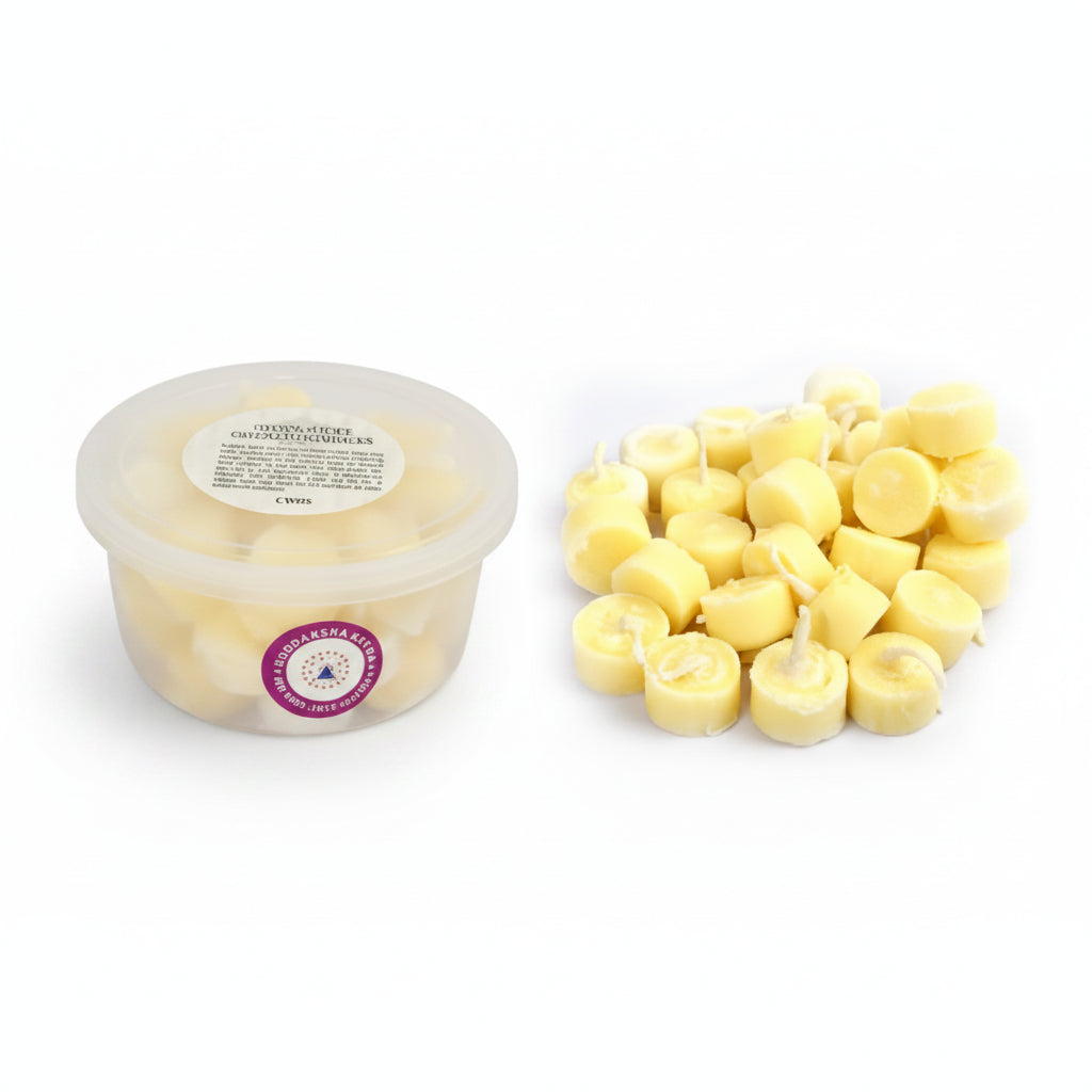 Cow Ghee Cotton Wicks-Large