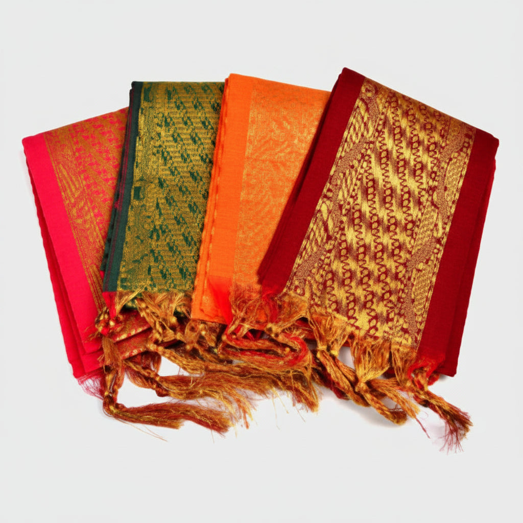 Designer Angavastram-Dark Pink