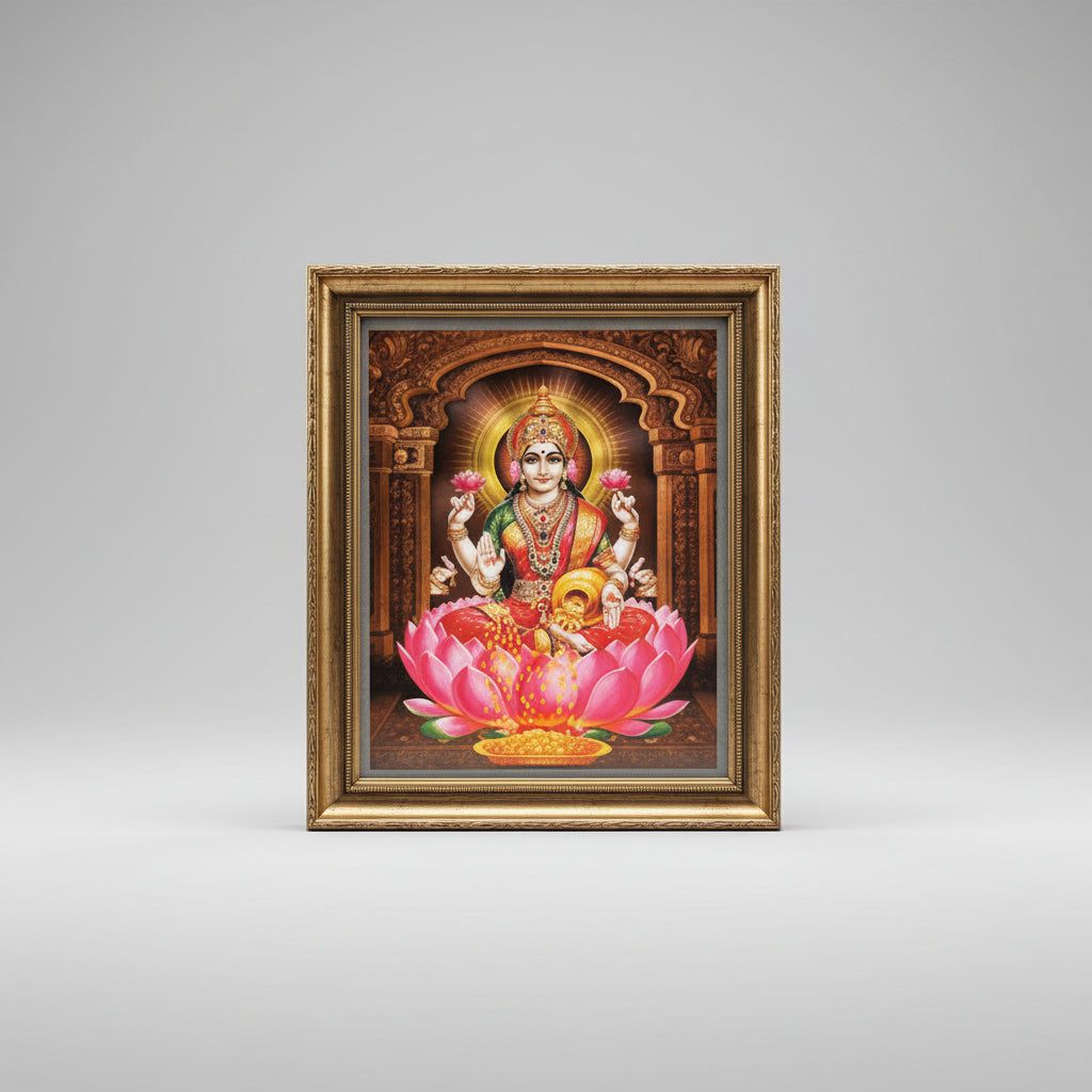 Lakshmi Photo (Large)-With Frame II