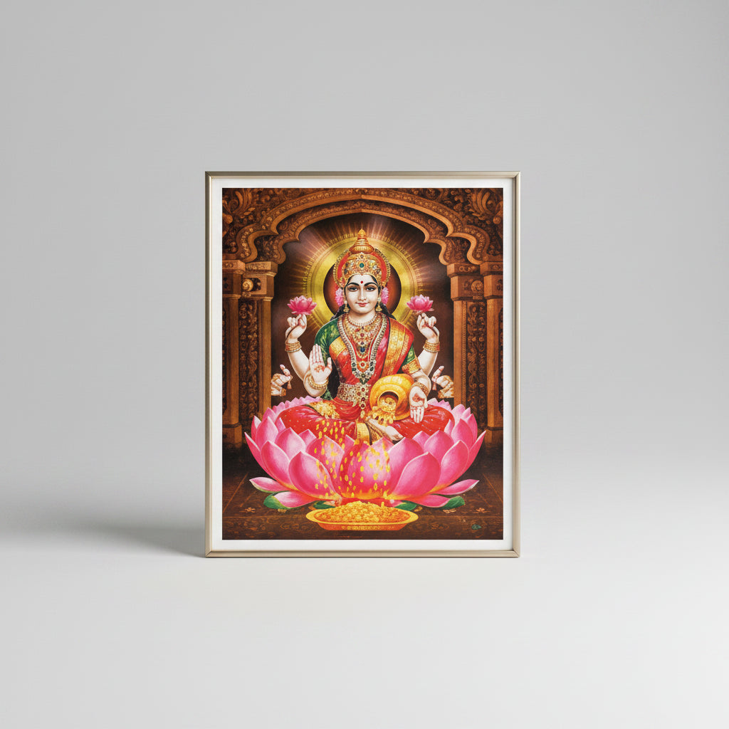Lakshmi Photo (Large)-With Frame I