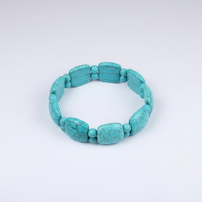 Large Turquoise Beads Bracelet (III)
