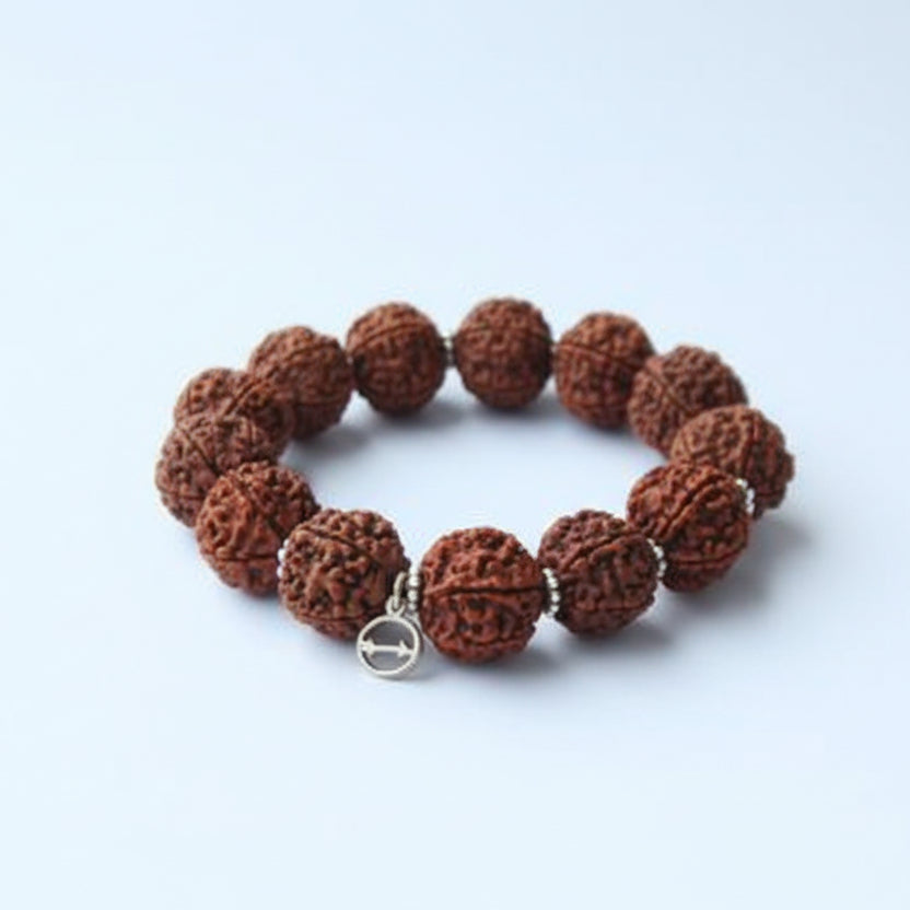 7 Mukhi Mahalakshmi Bracelet-Small-Woolen Spacers