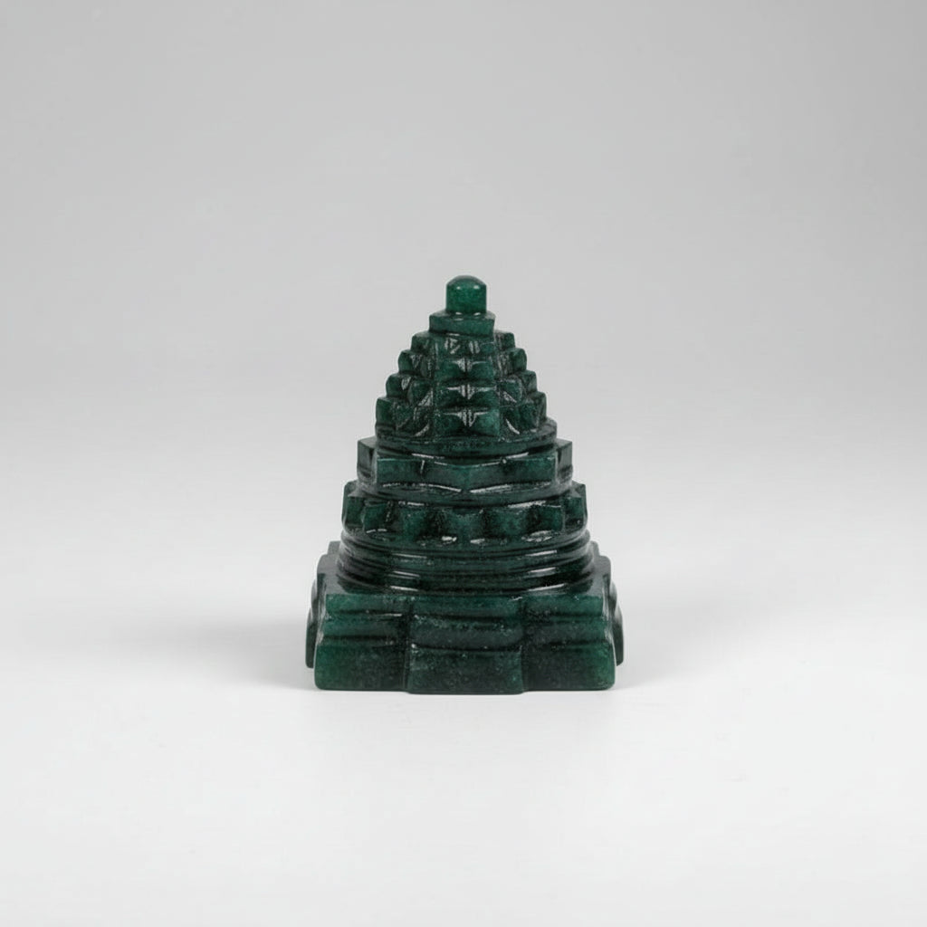 Green Jade Shree Yantra 128 gms