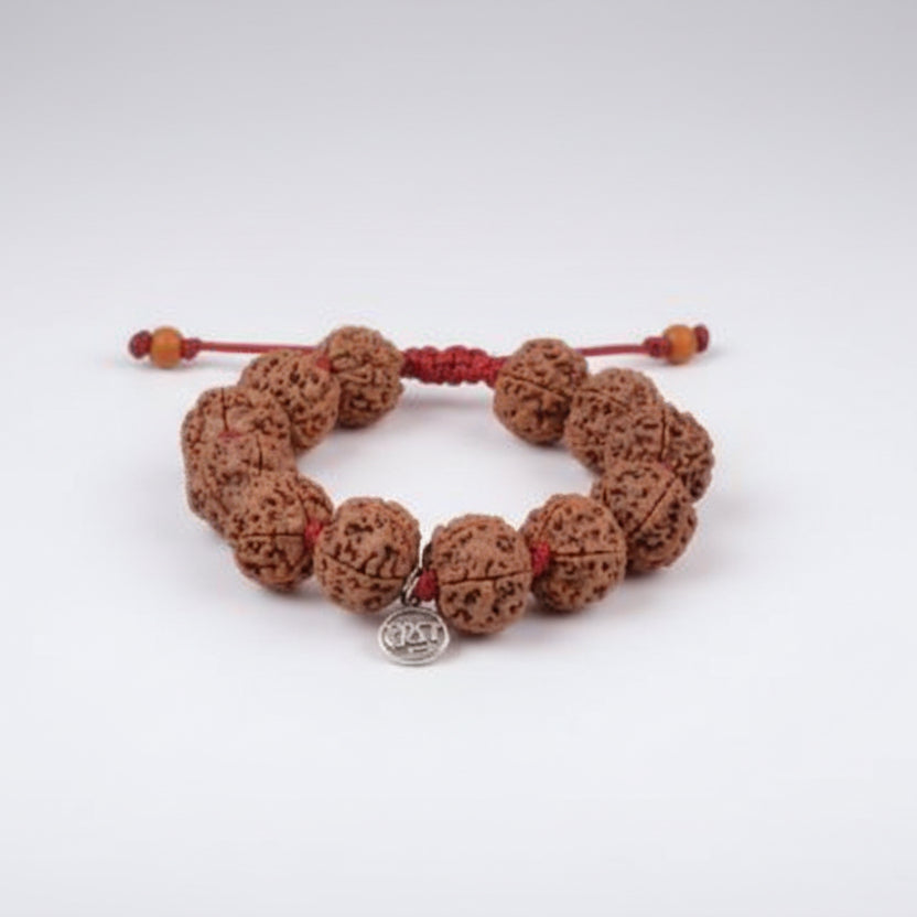 5 Mukhi Nepal Rudraksha Beads Bracelet - I
