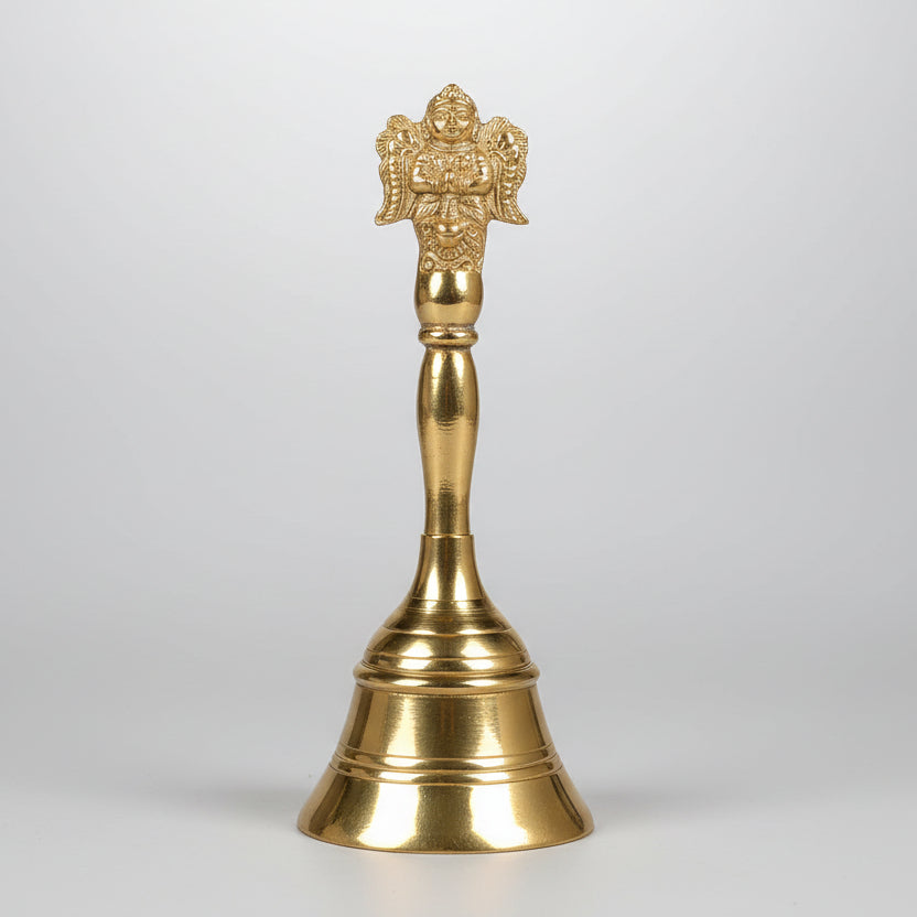 Brass Garud Devta Puja Ghanti