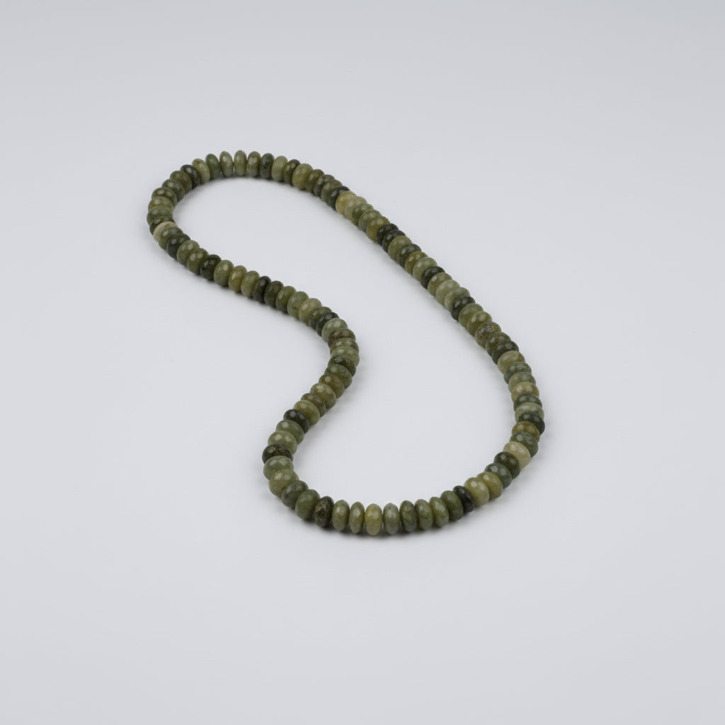 Cat's Eye Faceted Button Shape Mala-8 mm