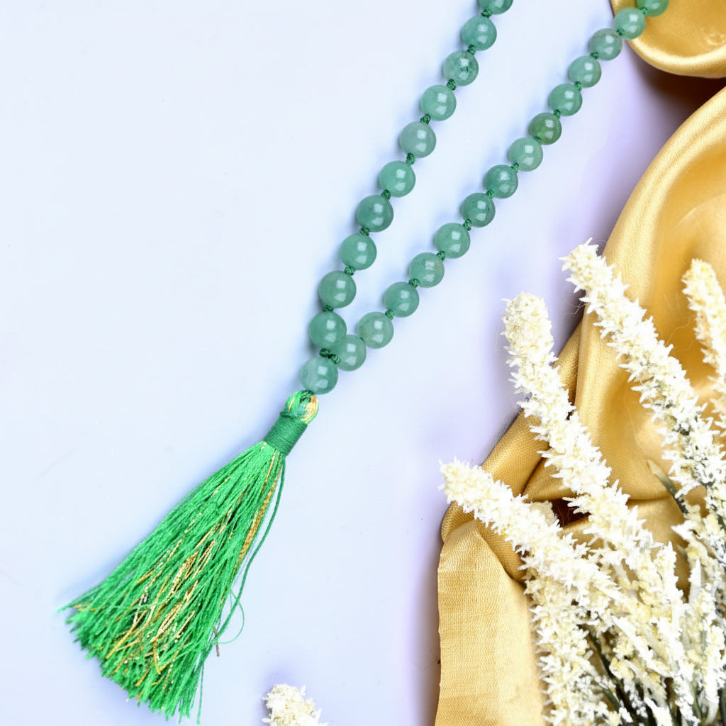 Natural Green Aventurine Mala-6 mm