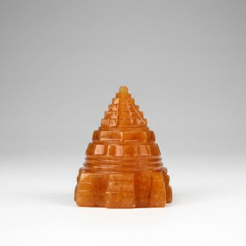 Yellow Jade Shree Yantra 100 to 110 gms