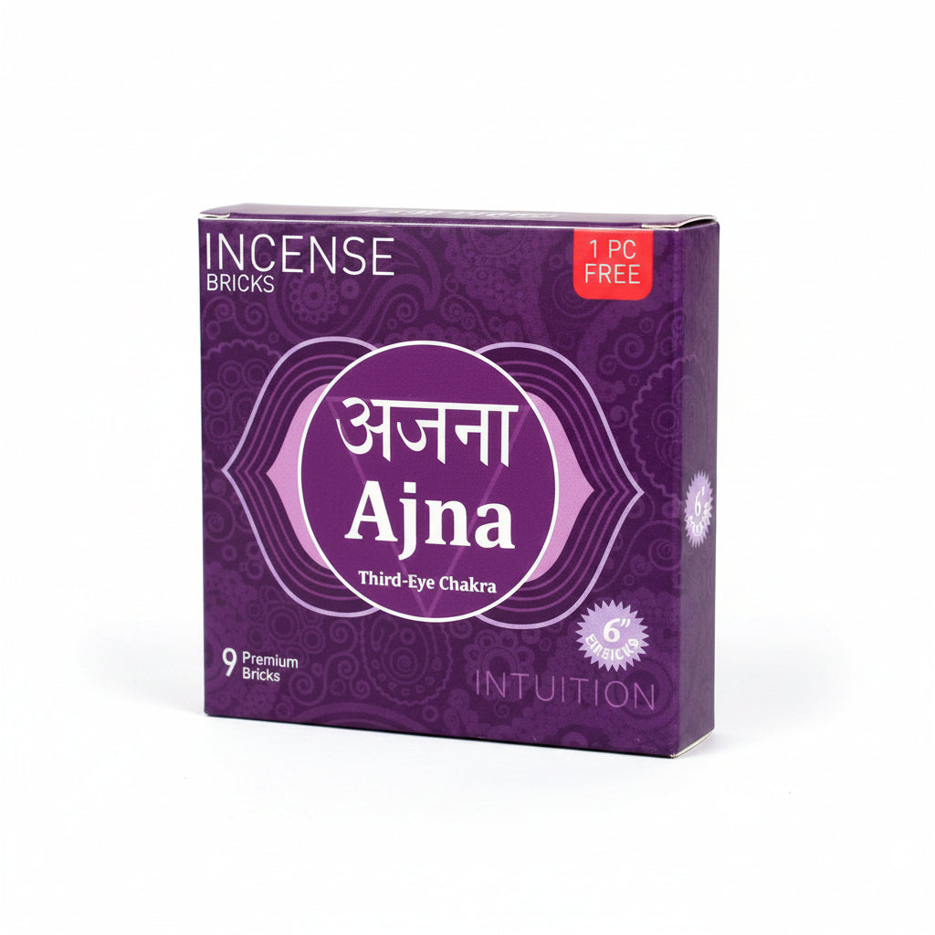 Aromafume Ajna Incense Bricks-Set of 12