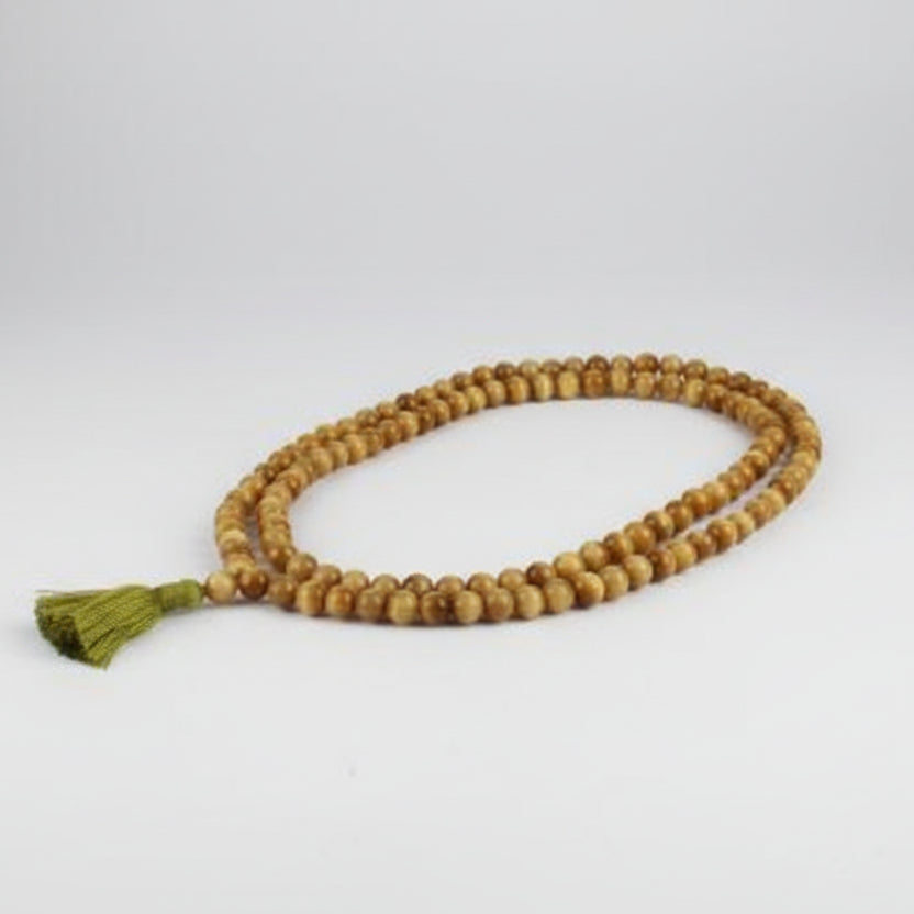 Cats Eye Round Mala (8 mm)-108+1 Beads