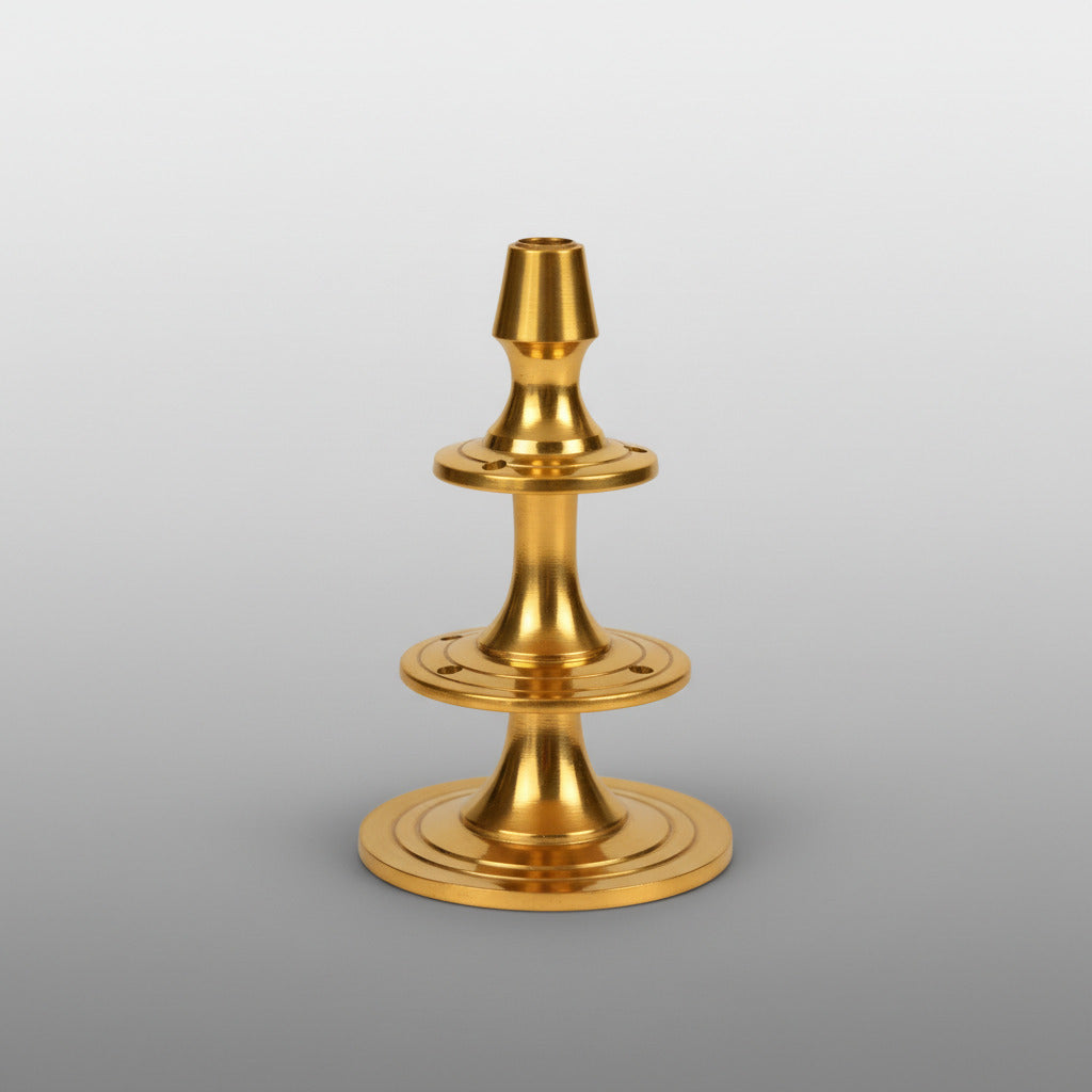 Incense Tower Stand-Gold Finish