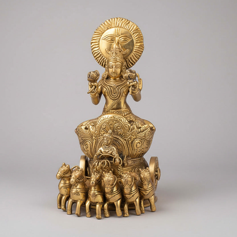 Surya Dev Rath Brass Murti