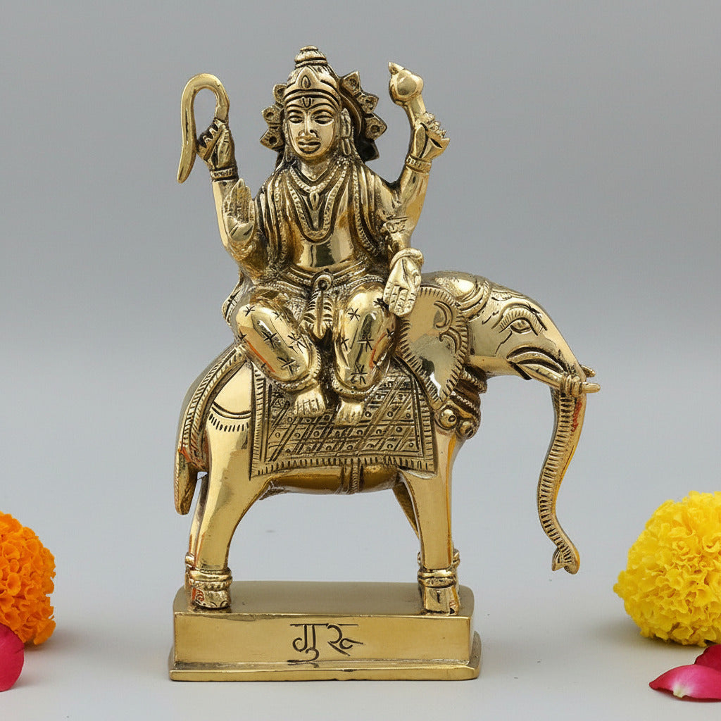 Jupiter Brihaspati Guru Brass Idol