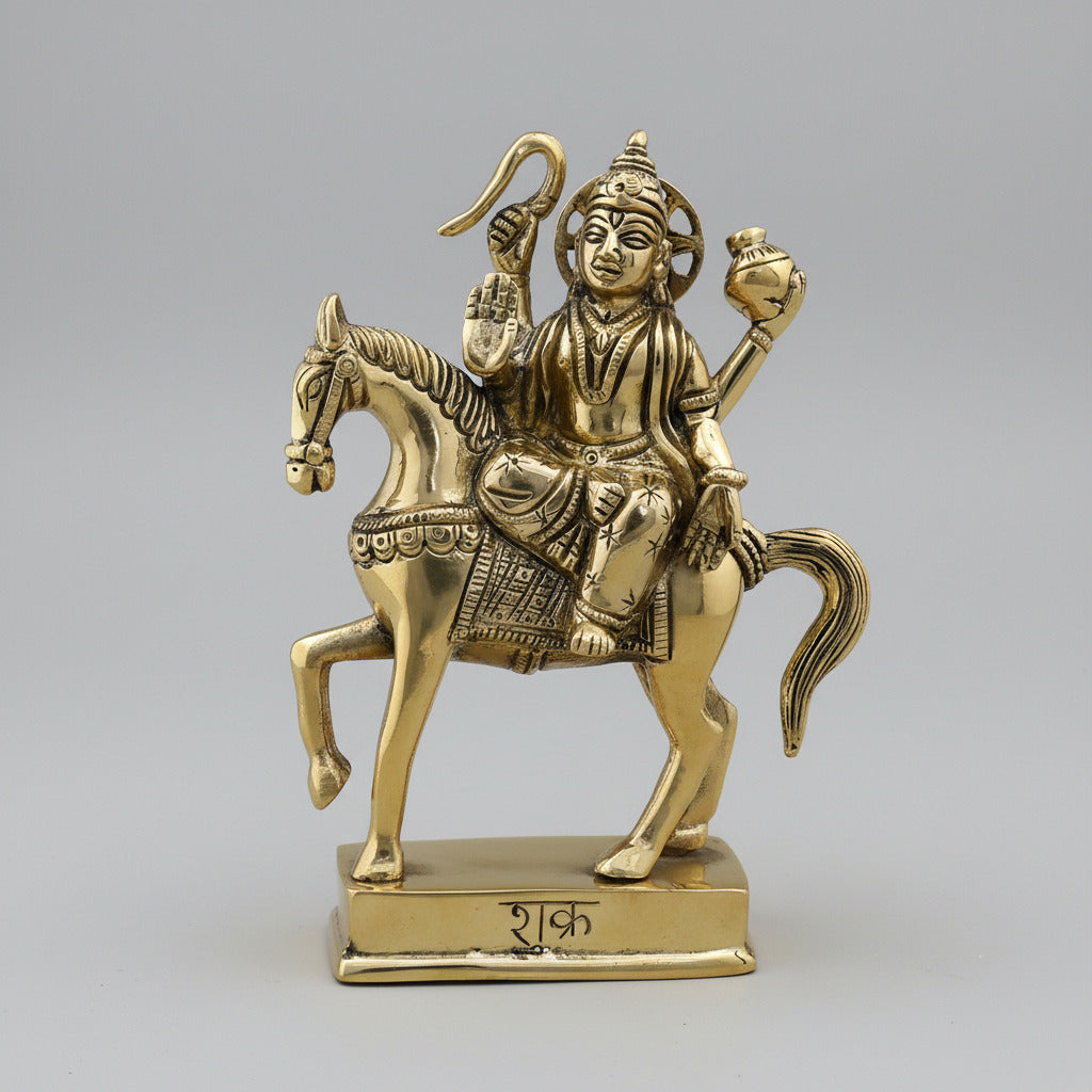 Venus Shukra Graha Brass Idol