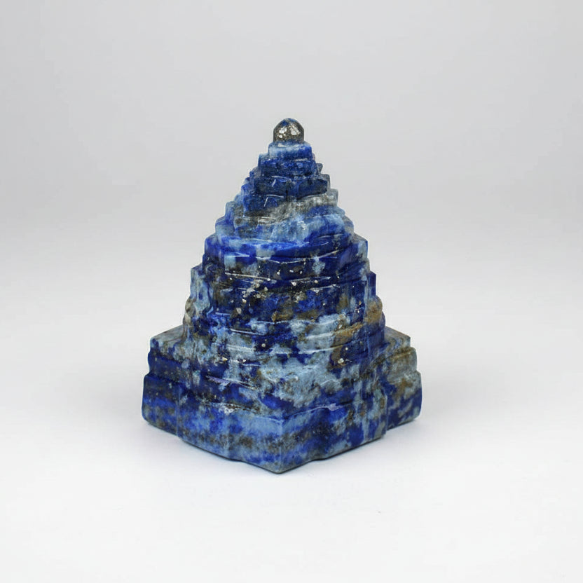 Lapis Lazuli Shree Yantra 118 gms