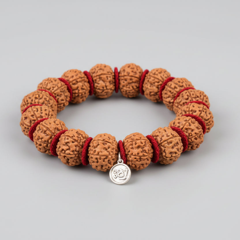 Collector 8 Mukhi Ganesha Java Bracelet-Silver Chakri