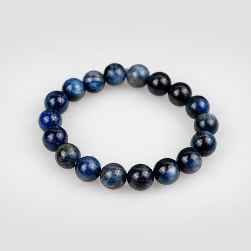 Kyanite Bracelet In Elastic