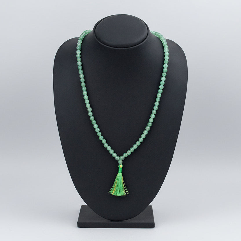 Green Aventurine Round Mala-10 mm
