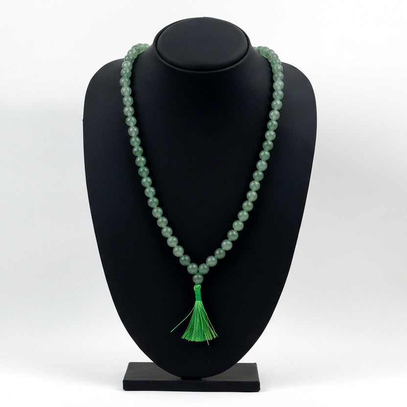 Green Aventurine Round Mala-8 mm