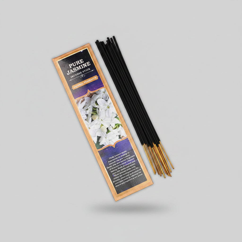 Pure Jasmine Incense Stick (Natural Fragrance)-30 Sticks