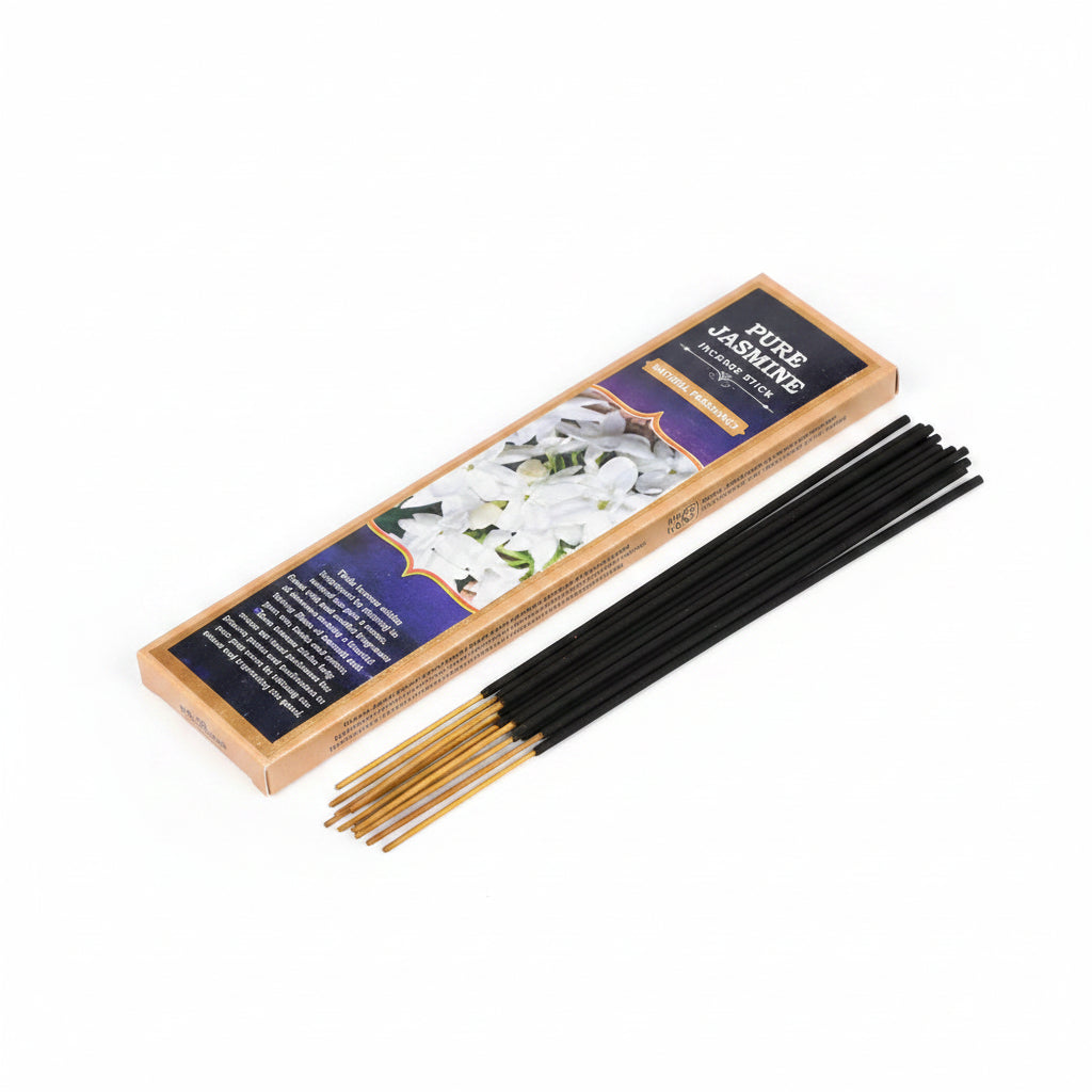 Pure Jasmine Incense Stick (Natural Fragrance)-15 Sticks
