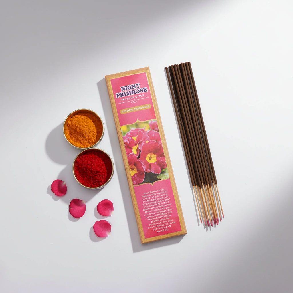 Night Primrose Incense Stick (Natural Fragrance)-30 Sticks