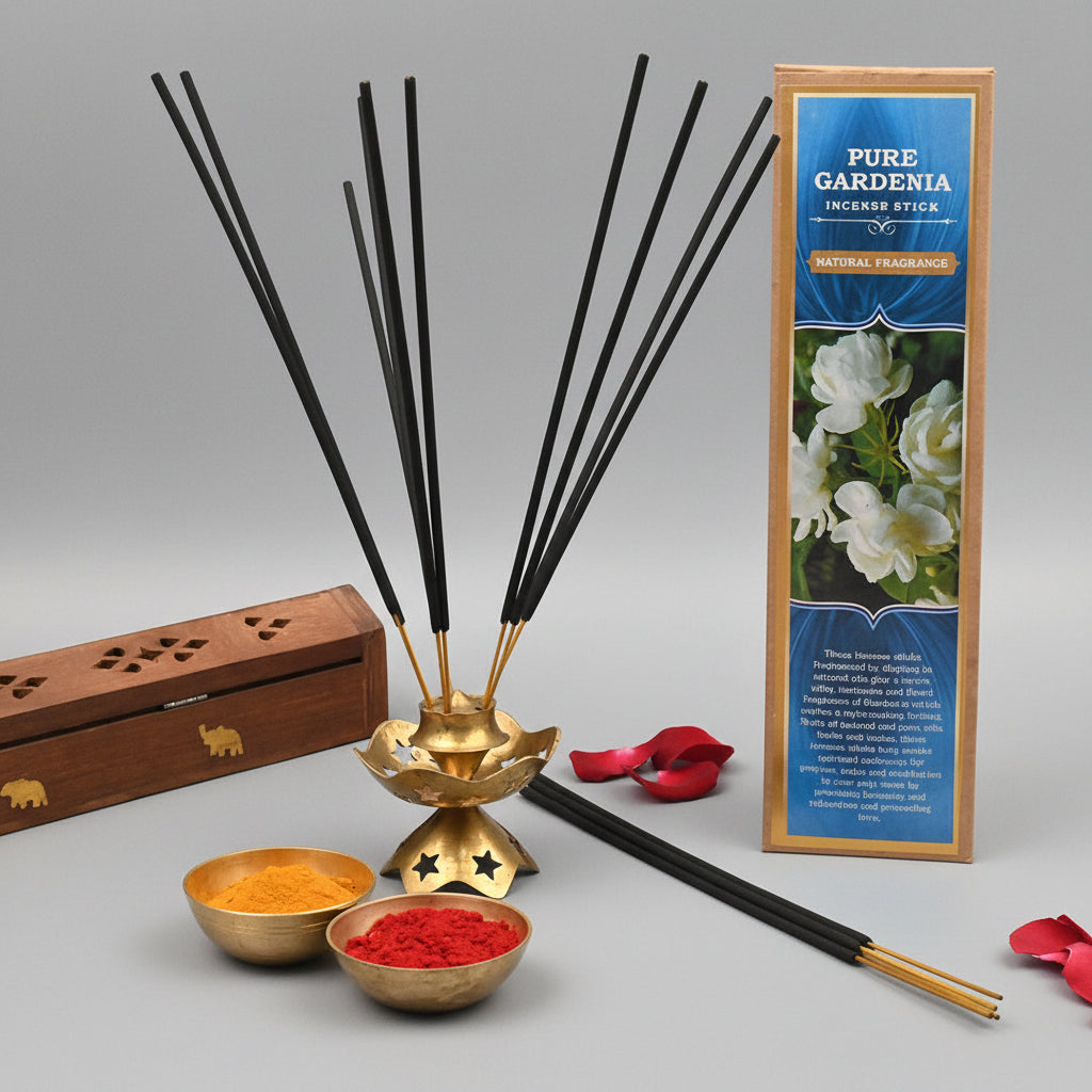 Pure Gardenia Incense Stick (Natural Fragrance)-30 Sticks