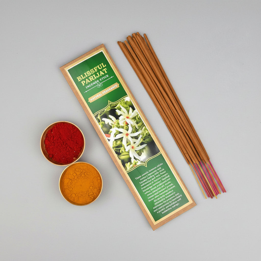 Blissful Parijat Incense Stick (Natural Fragrance)-15 Sticks