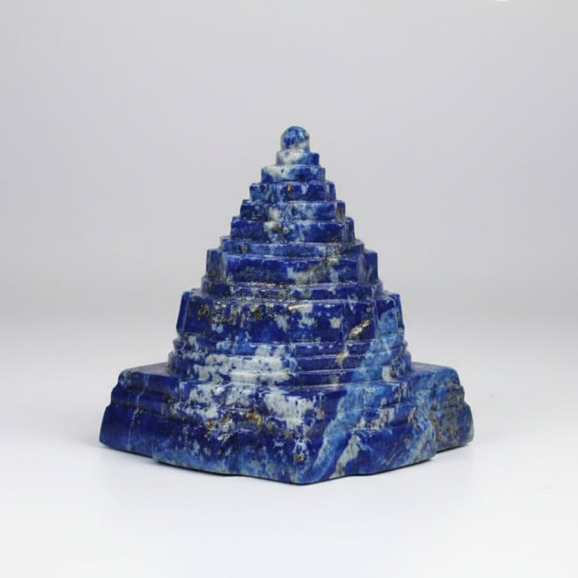Lapis Lazuli Shree Yantra 225 gms
