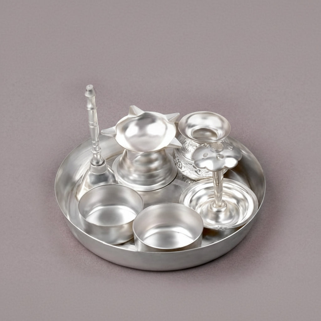 Puja Thaliin German Silver