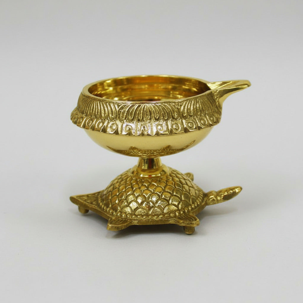 Brass Kurma Diya-120 gms