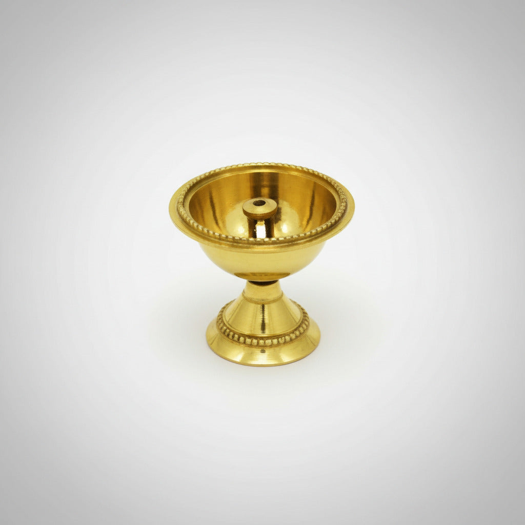 Glittering Diya-Antique Finish