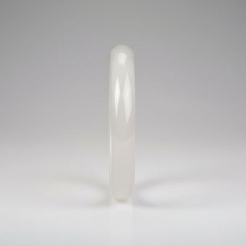 White Agate Bangle (II)