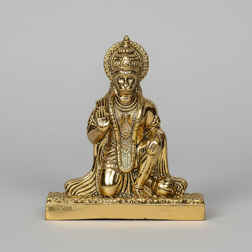 Blessing Hanuman Ashtadhatu Idol
