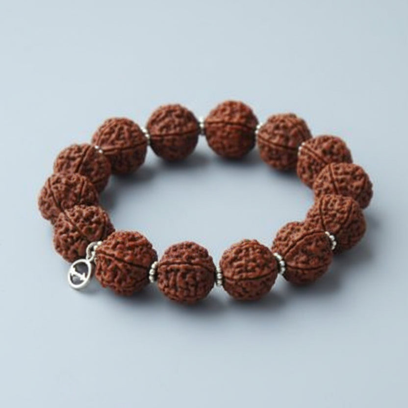 7 Mukhi Mahalakshmi Bracelet-Regular-Silver Chakri