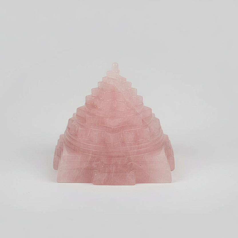 Rose Quartz Shree Yantra