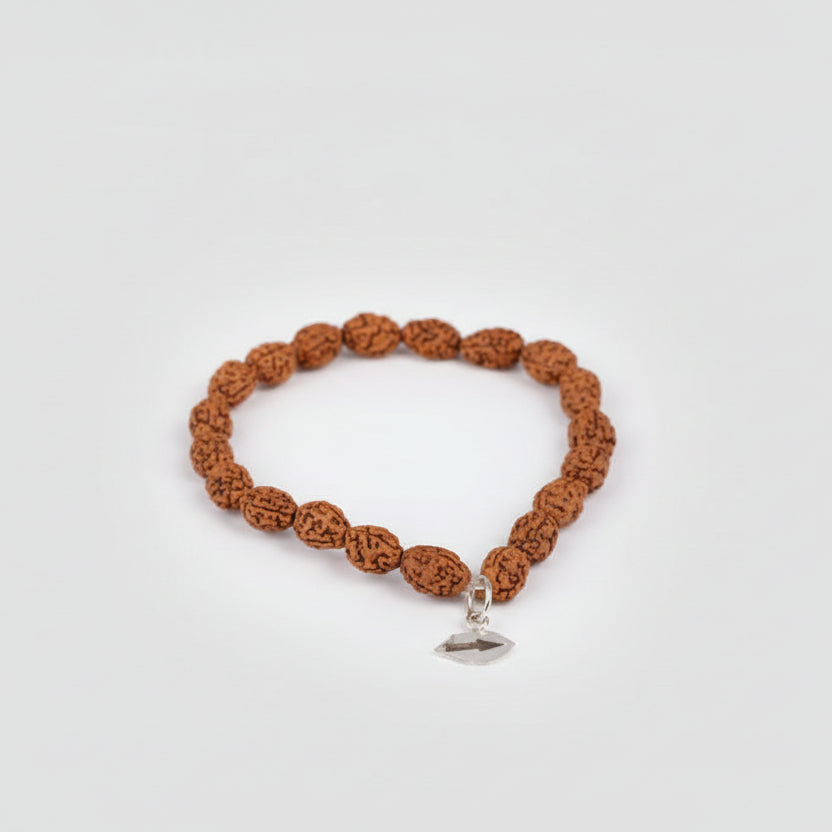 3 Mukhi Mahajwala Bracelet From Java-12 mm