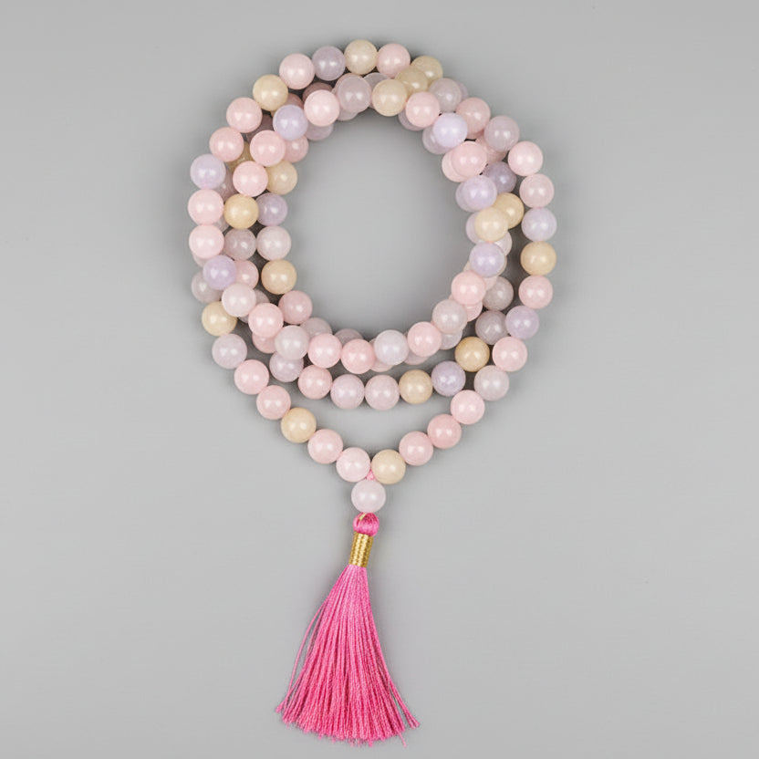 Morganite Round Mala (8 mm)
