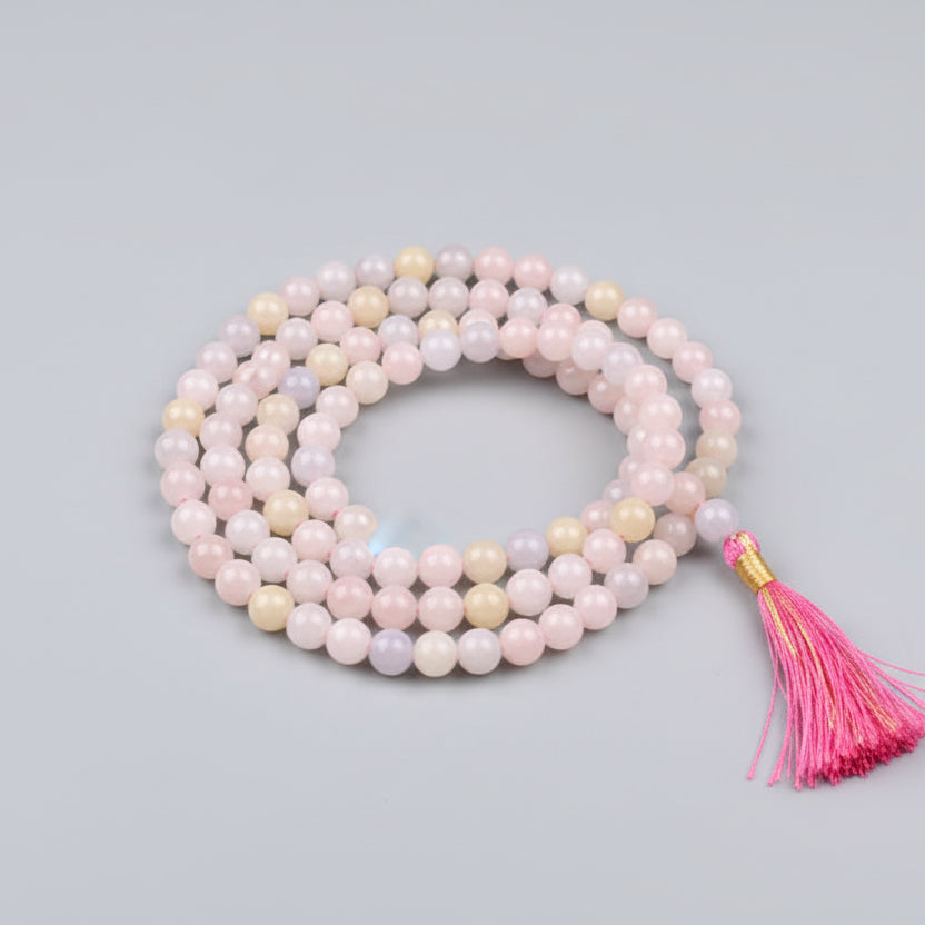 Morganite Round Mala (8 mm)