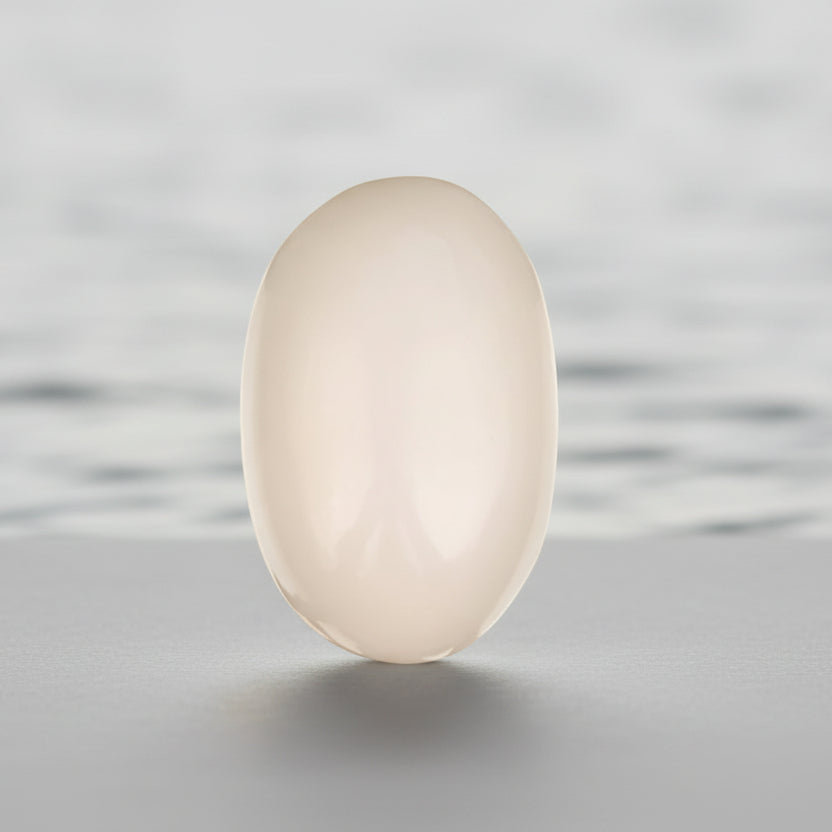 White Coral Stone - 5.70 Carats