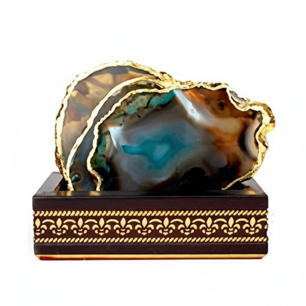 Gemstone Coasters-Pink