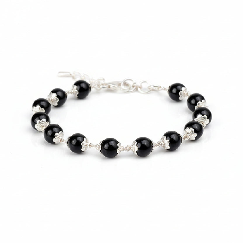 Black Tourmaline Bracelet Design (V)-8 mm
