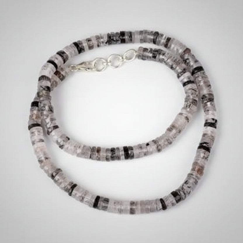 Black Rutile Necklace