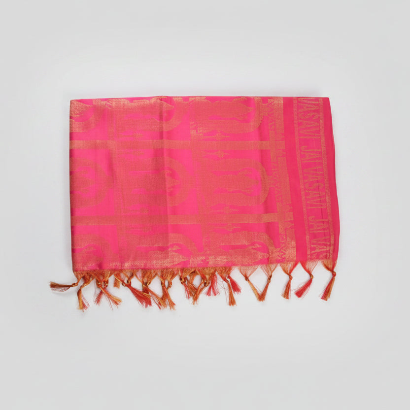 Jai Vasavi Shawl in Art Silk-Blue