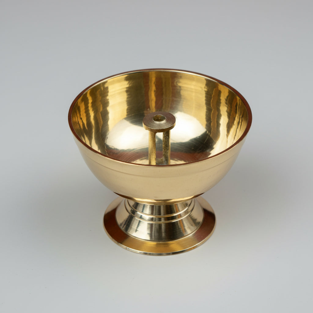 Brass Deepam Diya-Large